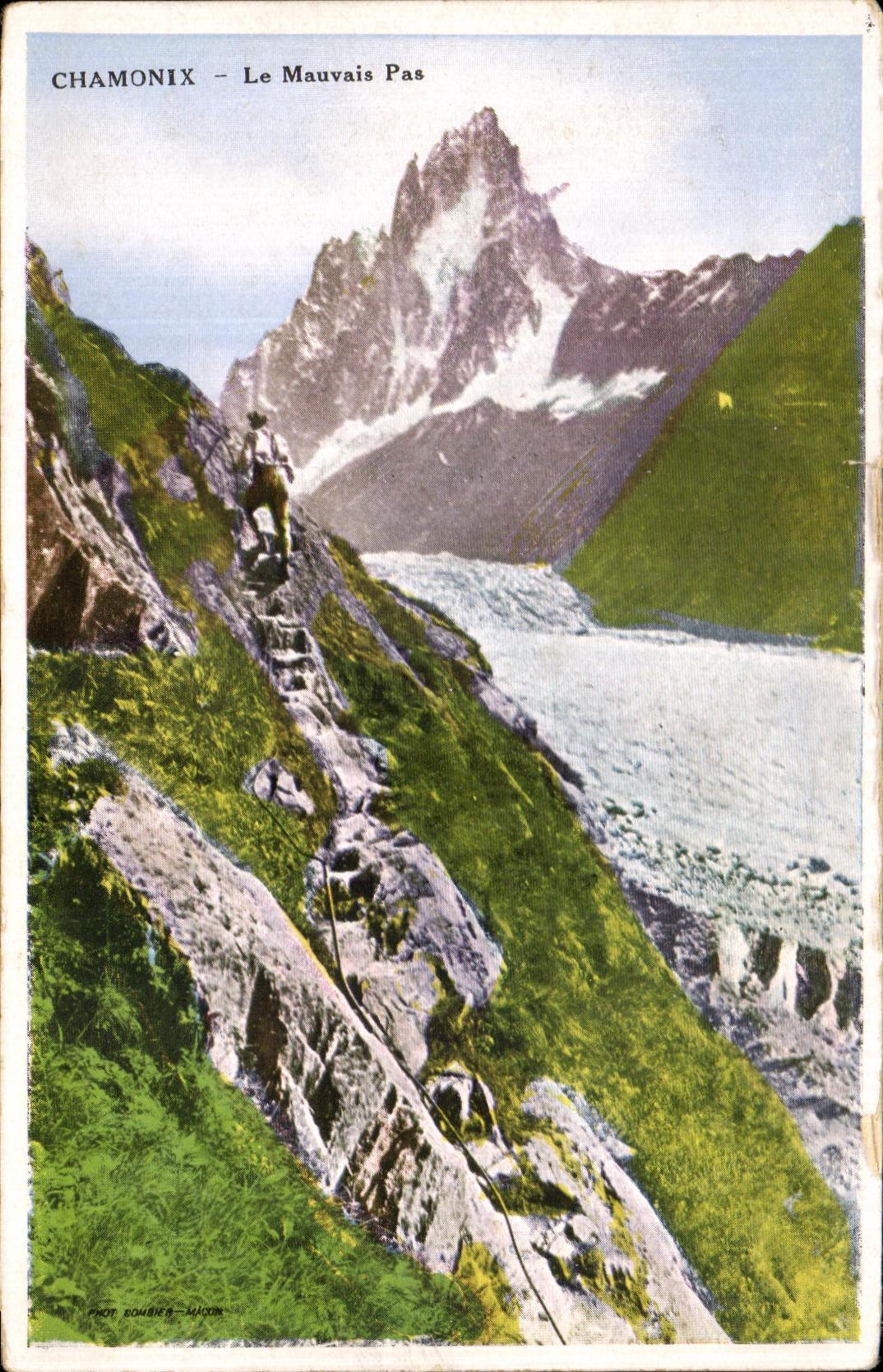 CPA Chamonix Le Mauvais Pas Alpinisme