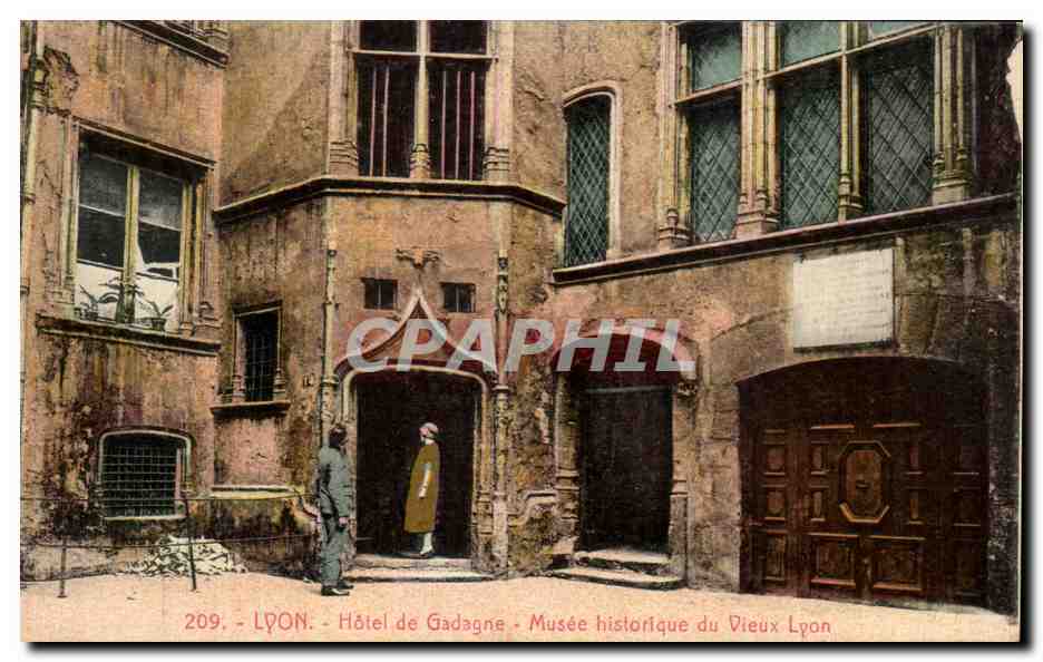 CPA Lyon Hotel de Gadagne Musee Historique du Vieux Lyon