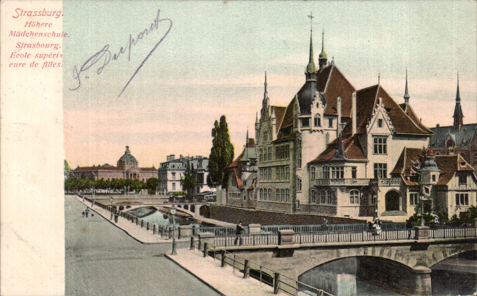 CPA Strasbourg Ecole superieure de filles