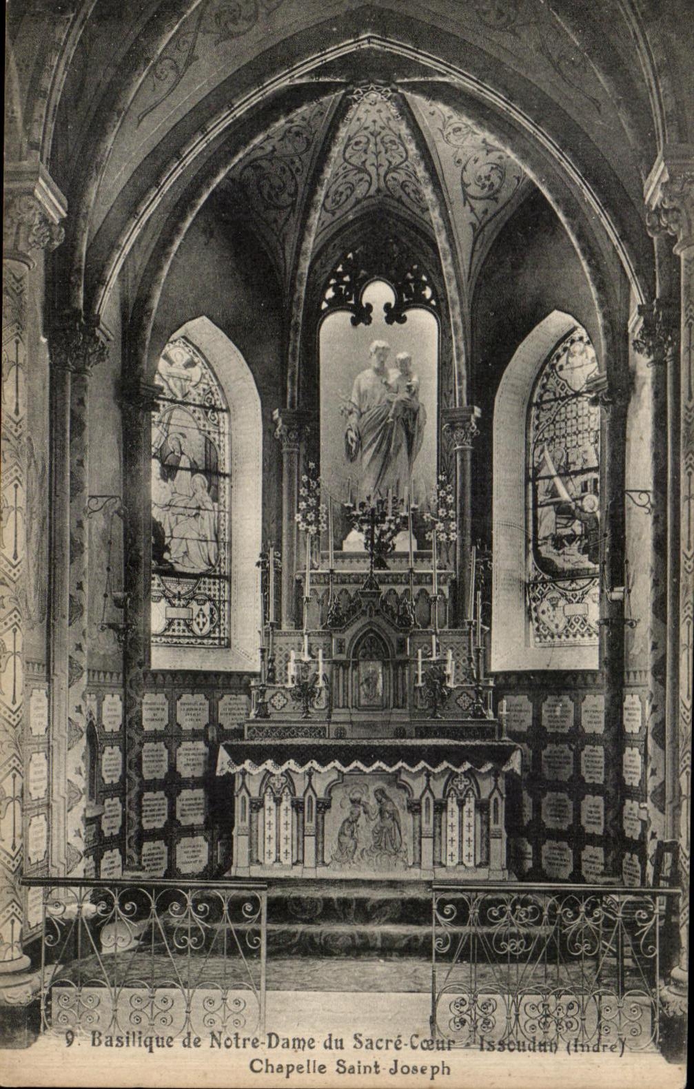 Chapelle Saint Joseph — Basilique de Notre-Dame du Sacré-Cœur — Issoudun (Indre)