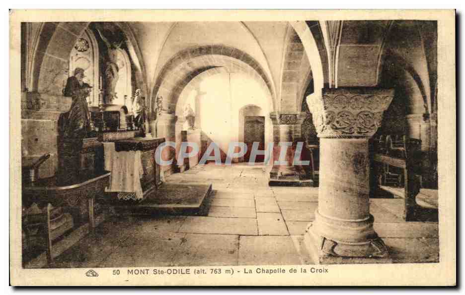 Mont Ste-Odile (alt. 763 m) - La Chapelle de la Croix