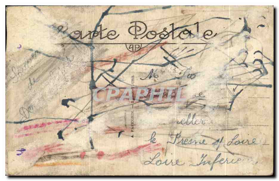 CPA Paris La Tour Saint Jacques  — Verso