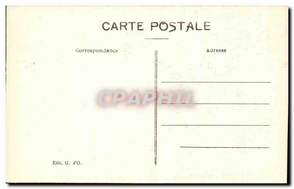 Montferrand — Cour de l'Hôtel Montorcer ou maison de Lucrèce — Edit. G. d'O. — Reverso