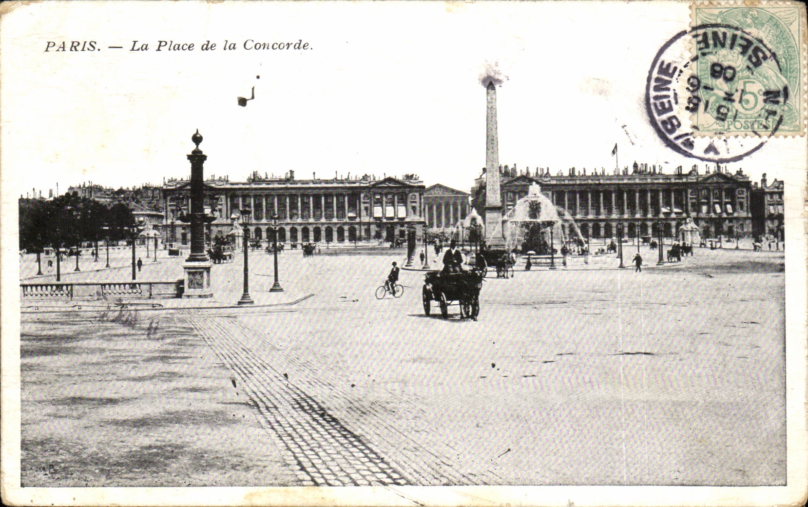 CPA Paris La Place de la Concorde