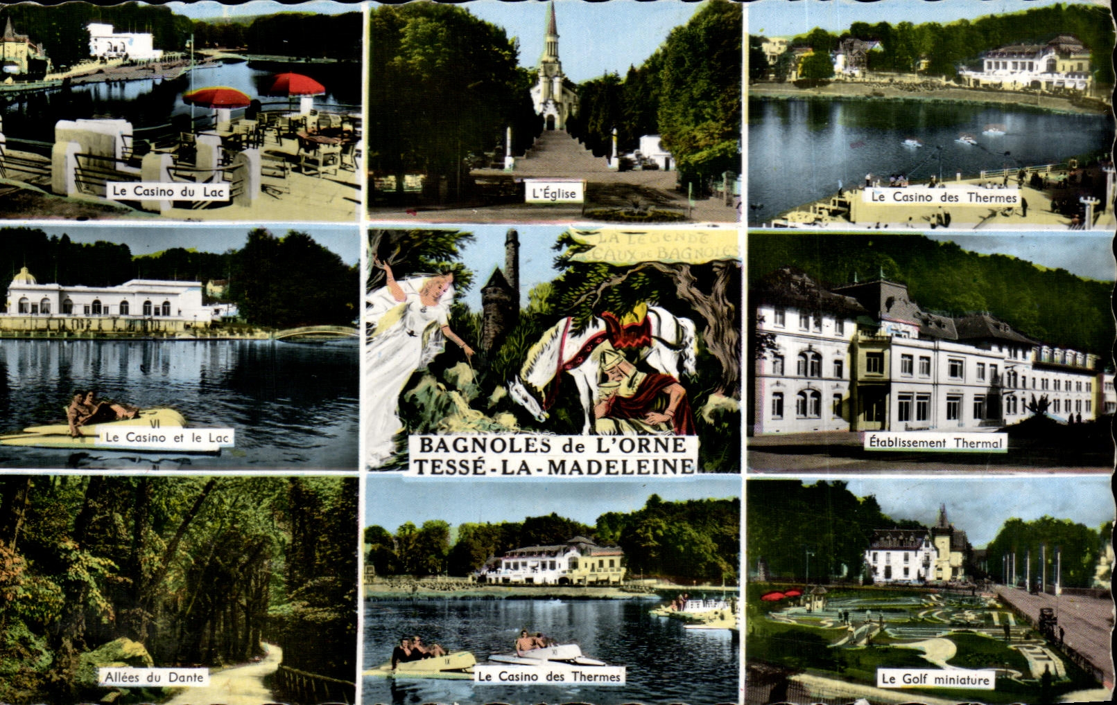 Bagnoles-de-l'Orne — Die Legende der Quellen — Verlag ARTAUD aus Nantes