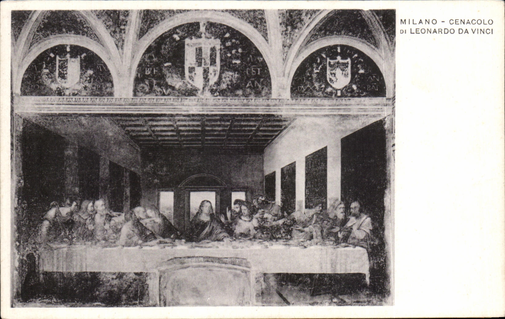 CPA Milano Cenacolo De Leonardo Da Vinci