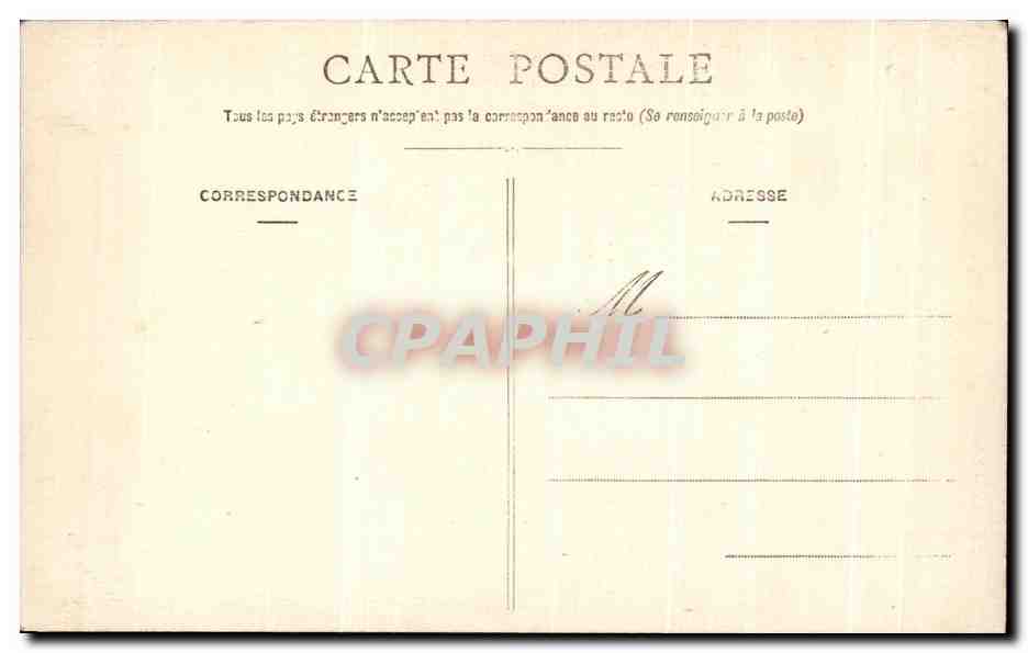 CPA Vallee de la Meuse Chateau Regnault Le Chaos des Quatre Fils Aumon — Rückseite