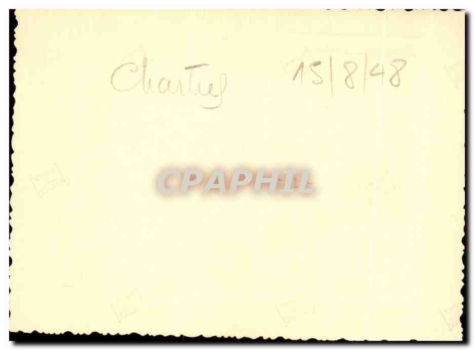 PHOTO Chartres 1948 — Rückseite
