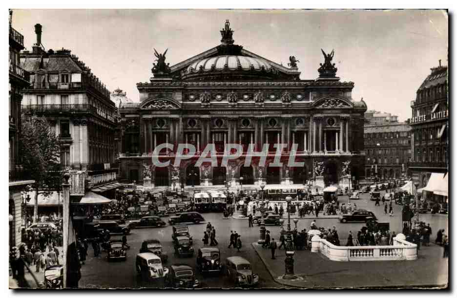 CPA Paris Flace de l'Opera