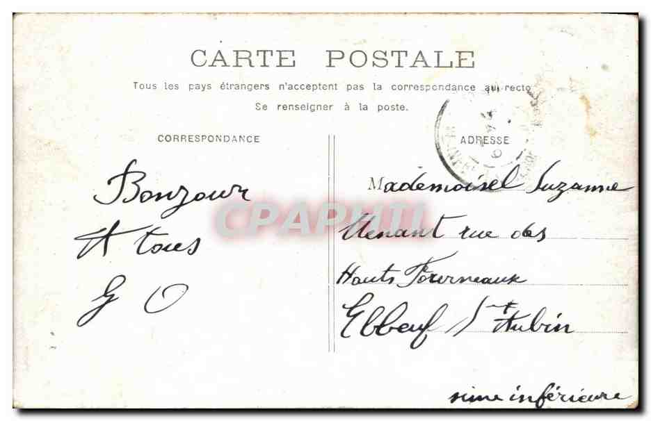 PARIS - Les Champs-Élysées — vue animée avec calèches — éditeur Paris-Poste, n° de série non visible — Reverso