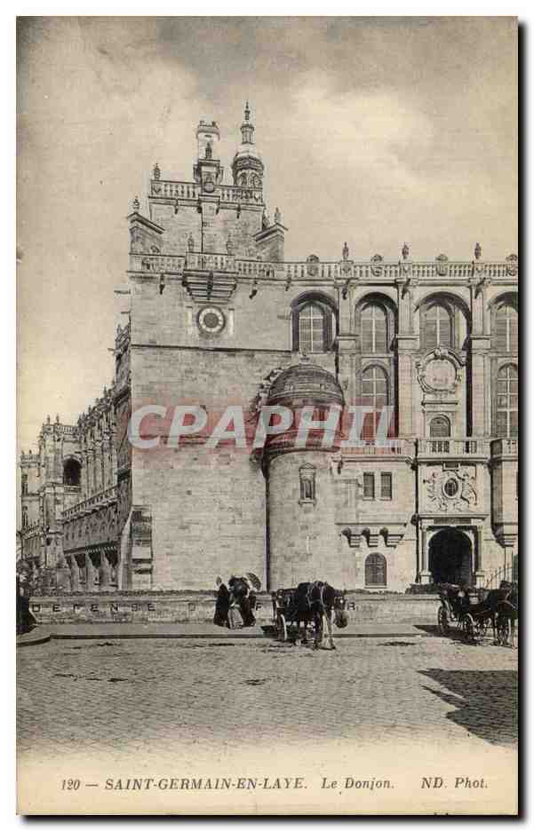 Saint-Germain-en-Laye — Der Donjon — ND. Foto Nr. 120