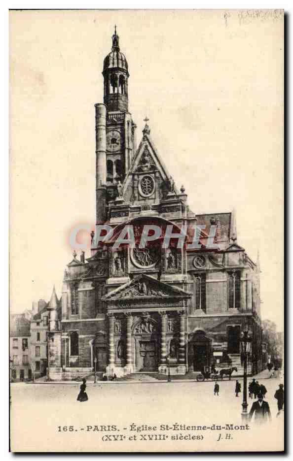 CPA Paris Eglise St Etienne du Mont