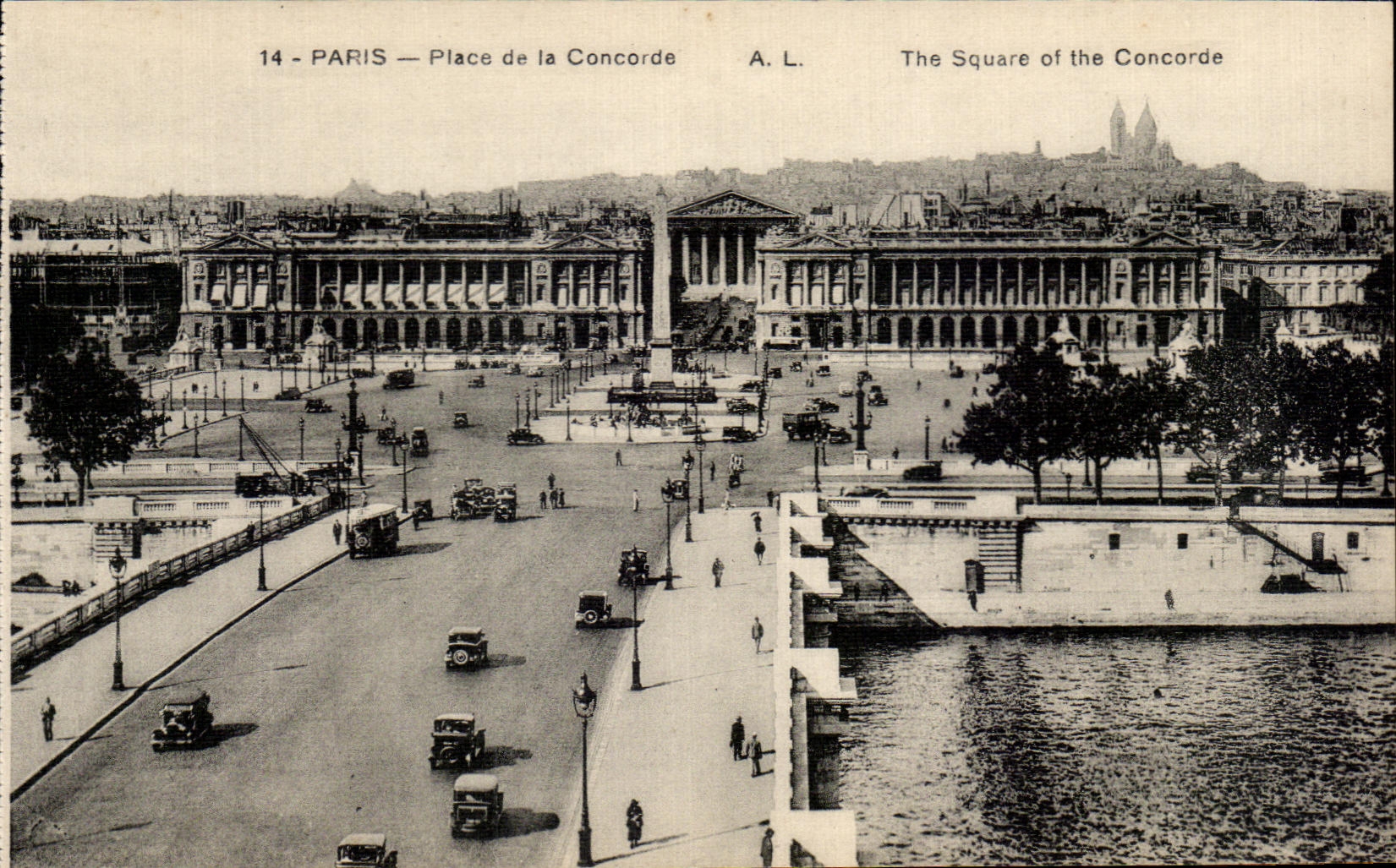 CPA Paris Place de la Concorde 