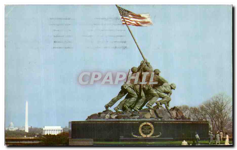 CPM Iwo Jima Statue Arlington Va Militaria