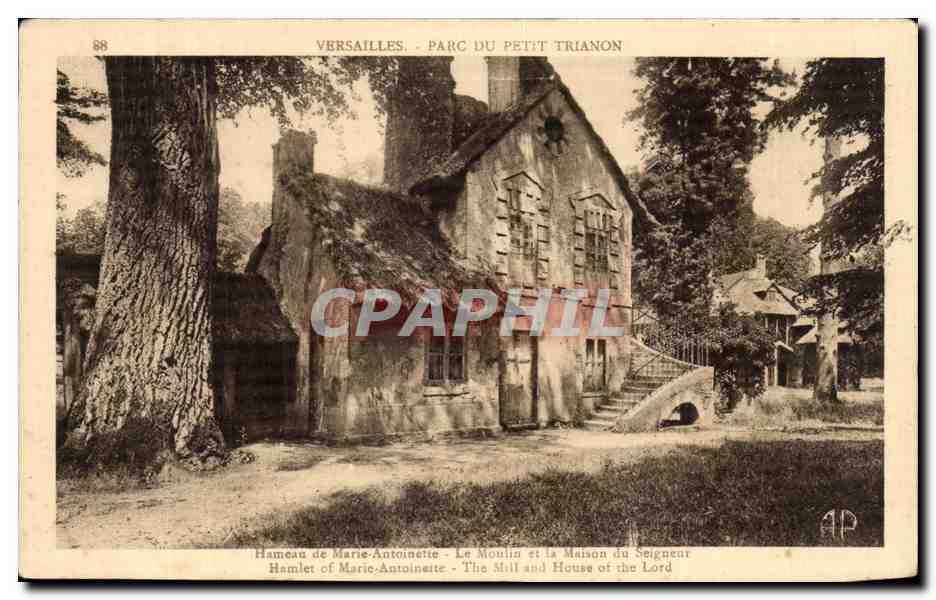CPA Versailles Parc Du Petit Trianon Hameau de Marie Antoinette