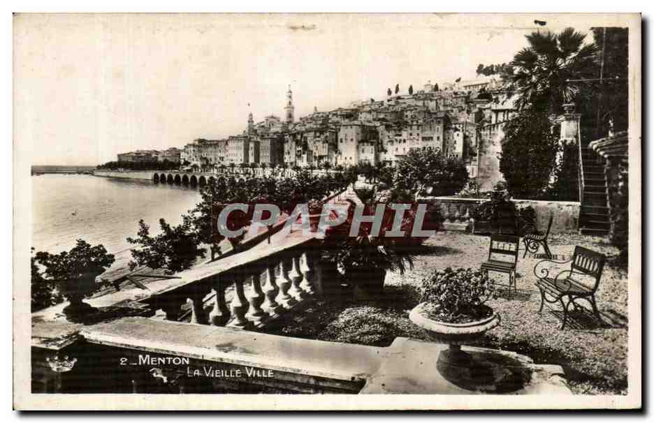 CPA Menton La Vieille Ville