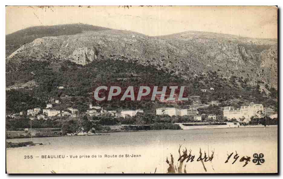 CPA Beaulieu Vue Prise De La Route De St Jean