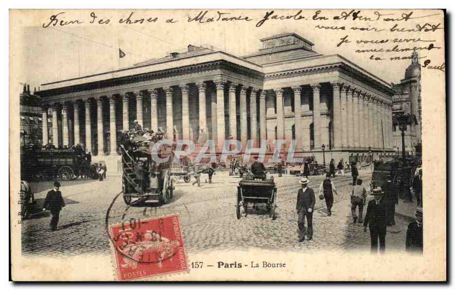 Paris - La Bourse — P. R. Paris, n° 157