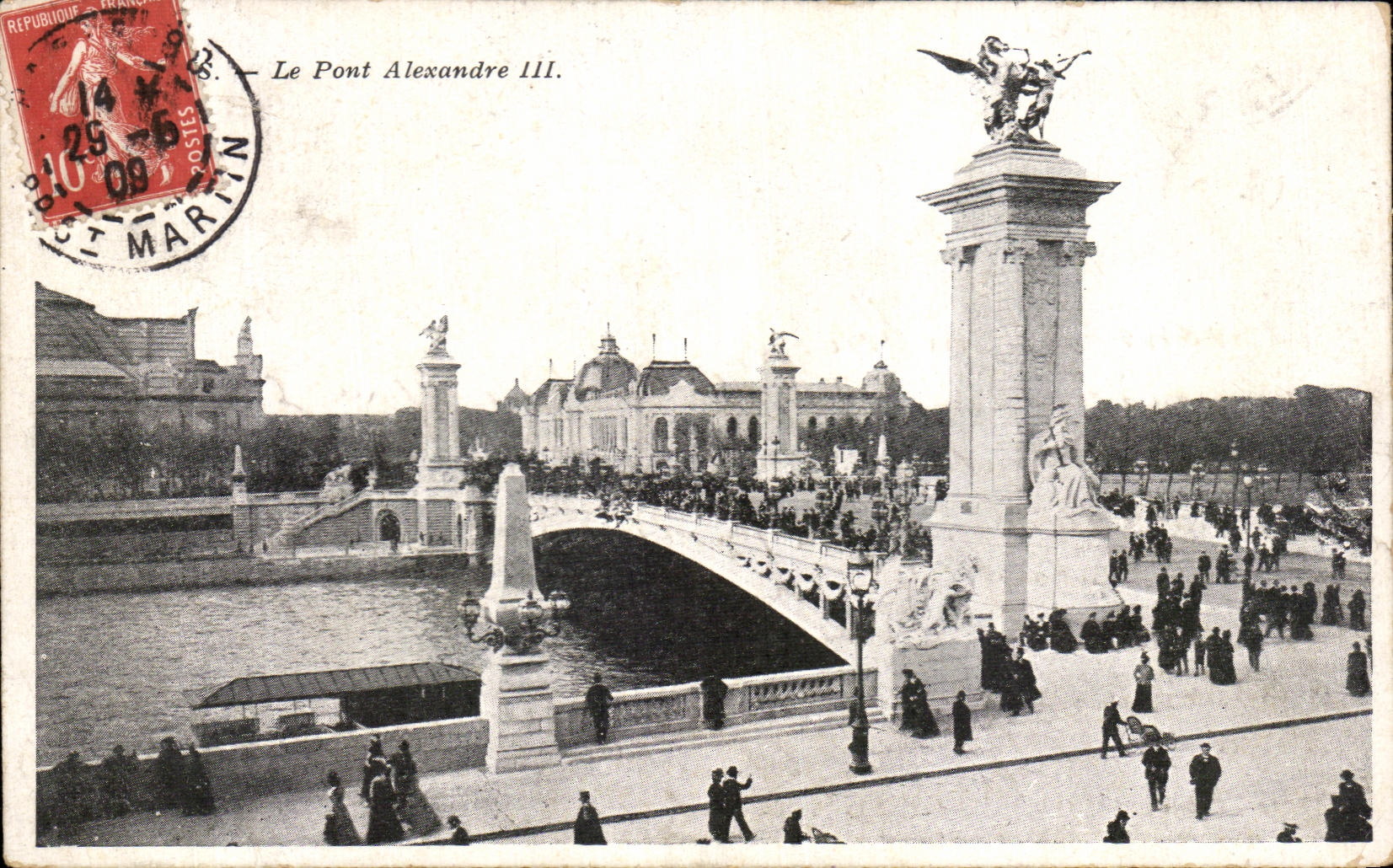 CPA Paris Le Pont Alexandre III