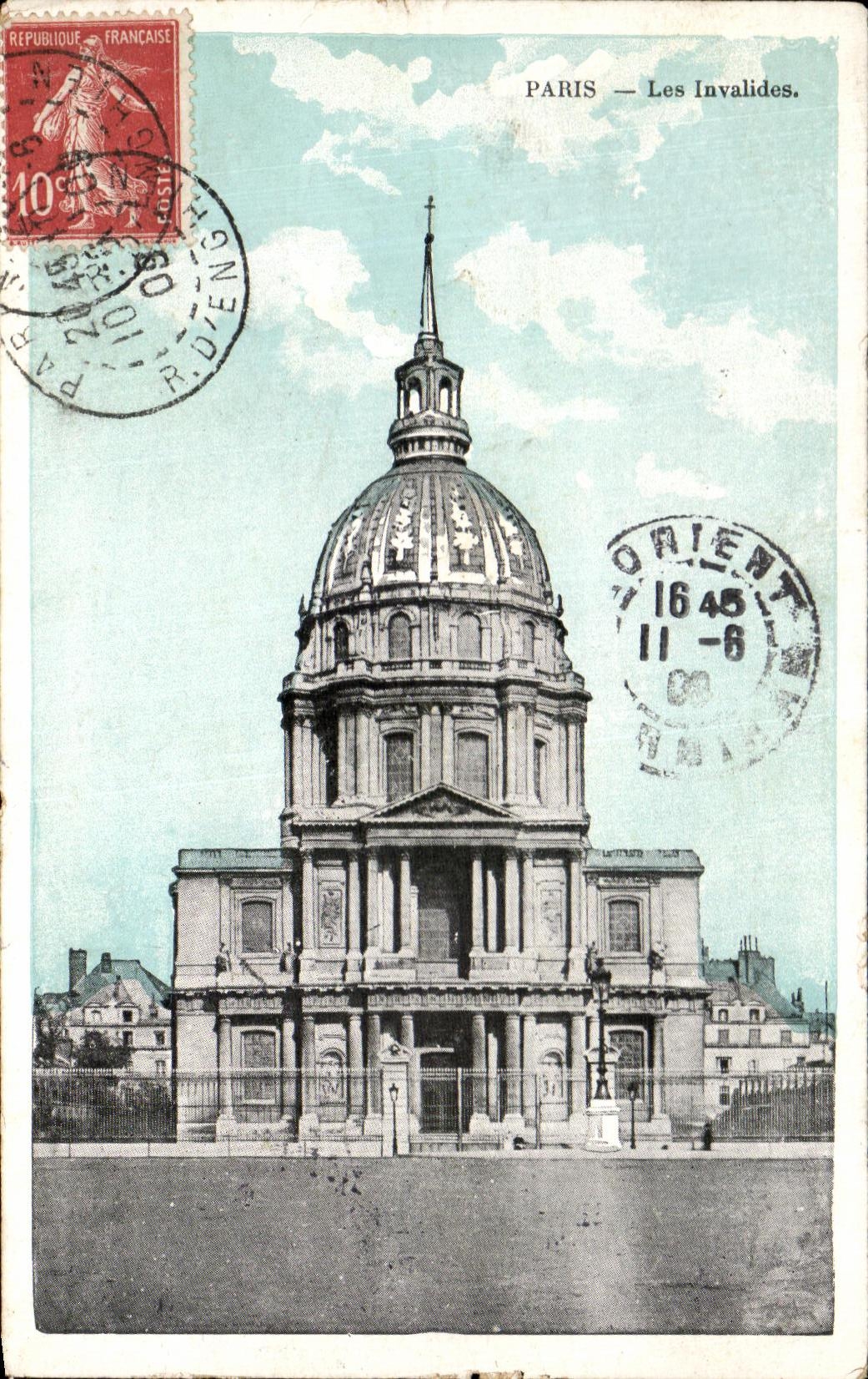 CPA Paris les Invalides