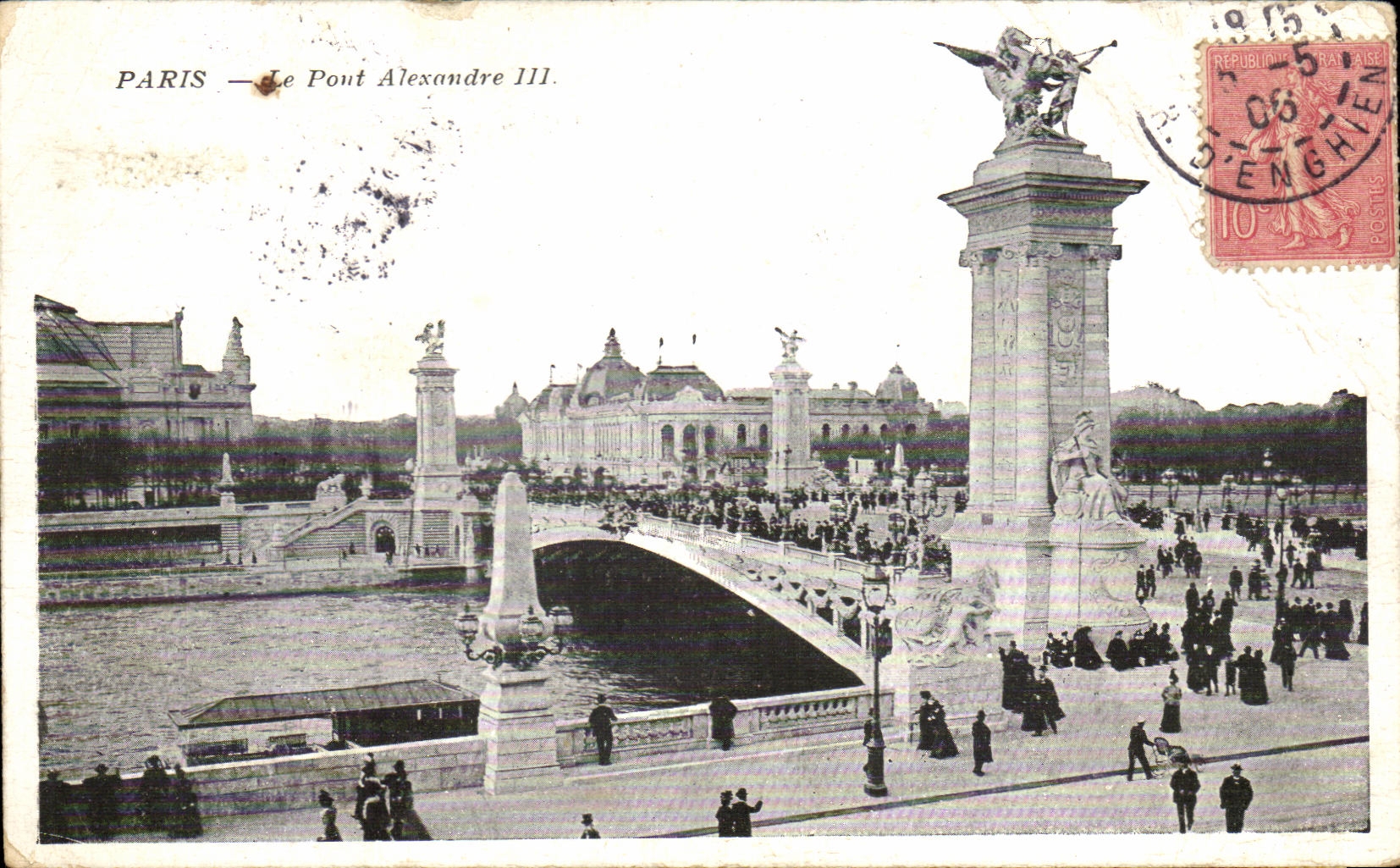 CPA Paris Le Pont Alexandre III