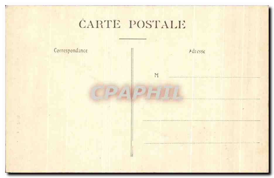 CPA Paris Buttes Chaumont Le Belvedere — Rückseite