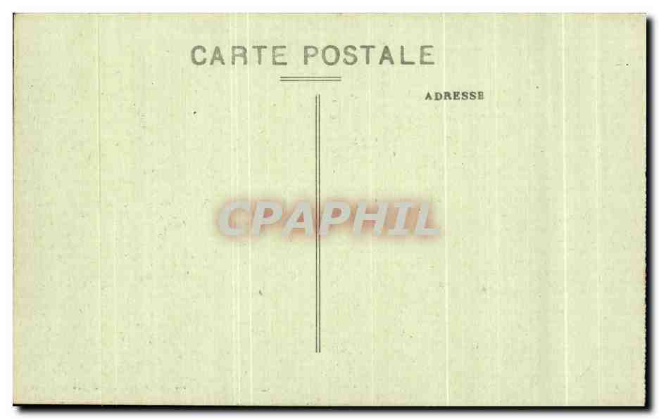CPA Lourdes Les Pyrenees Le Chateau Fort — Verso