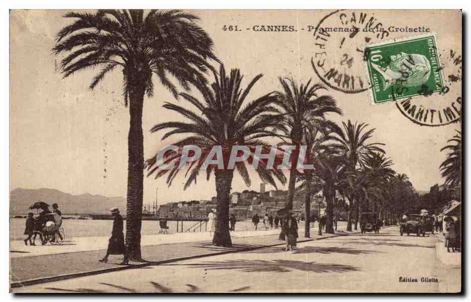 CPA Cannes Premenade de la Croisette