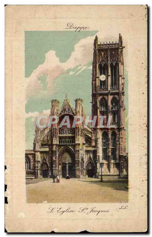 L'Église Saint-Jacques — Dieppe — éditeur non identifié