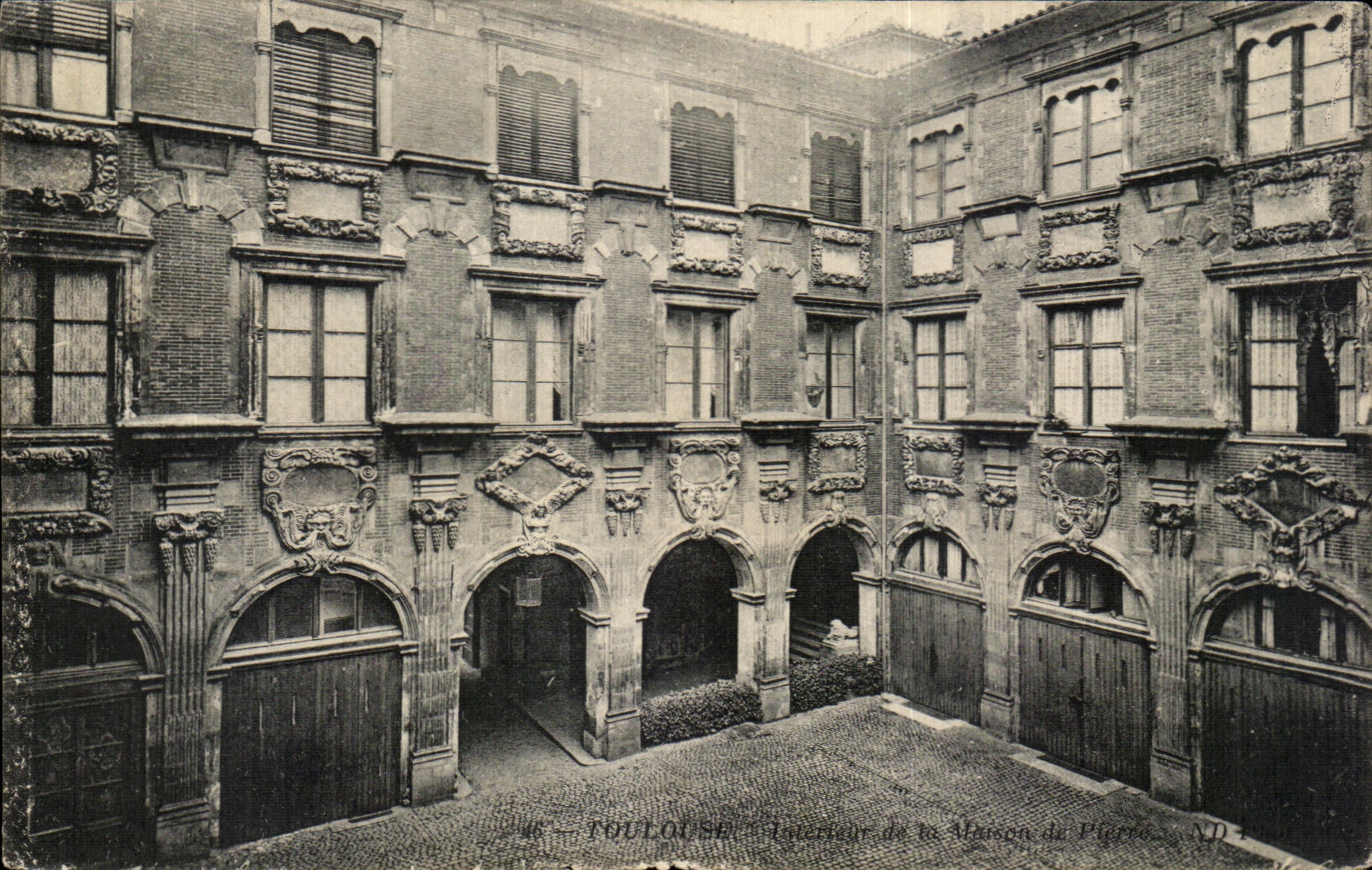 Toulouse — Intérieur de la Maison de Pierre — ND 1