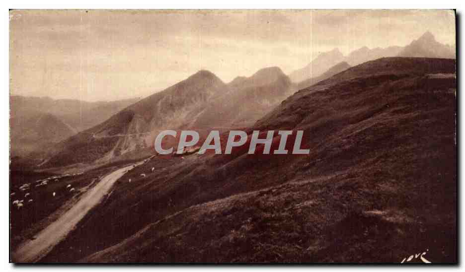 Route thermale du col d'Aubisque — Les pâturages aux bords de la route — Éditions Jové, Pau (B.P.)