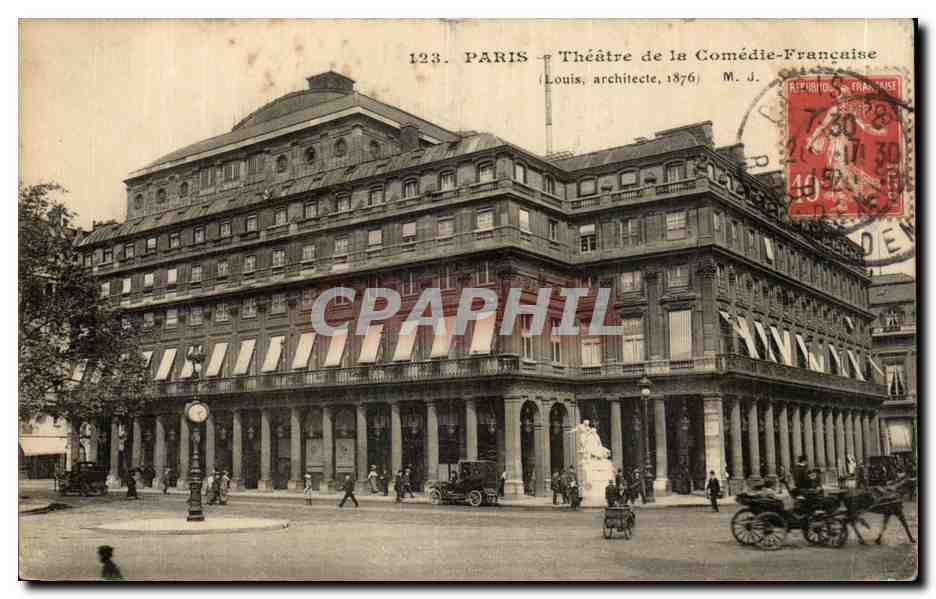 CPA Paris Theatre De La Comedie Francaise