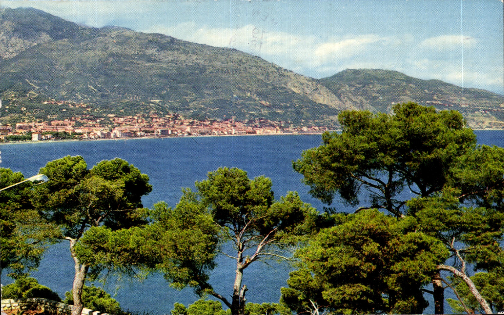 CPSM Les Sites Mervilleux De La cote D'Azur Menton