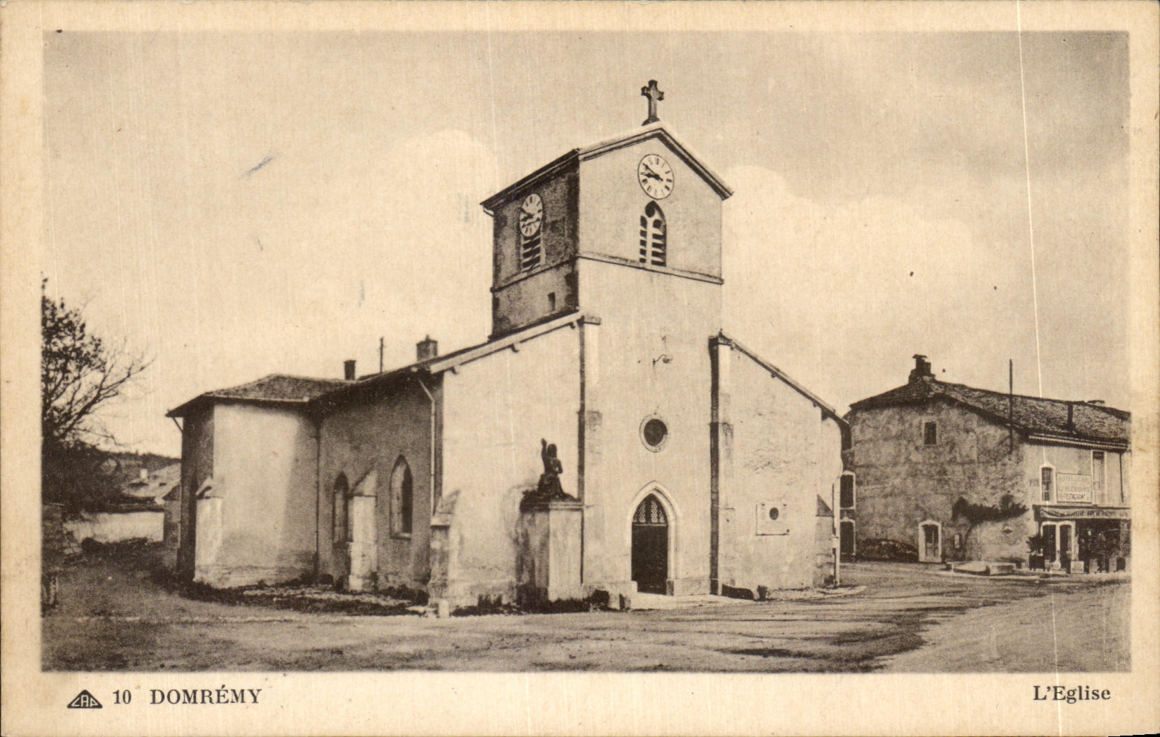 Domréméy — L'Église — CPAPHIL
