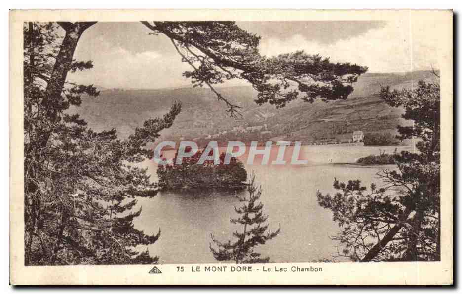CPA Le Mont Dore Le Lac Chambon