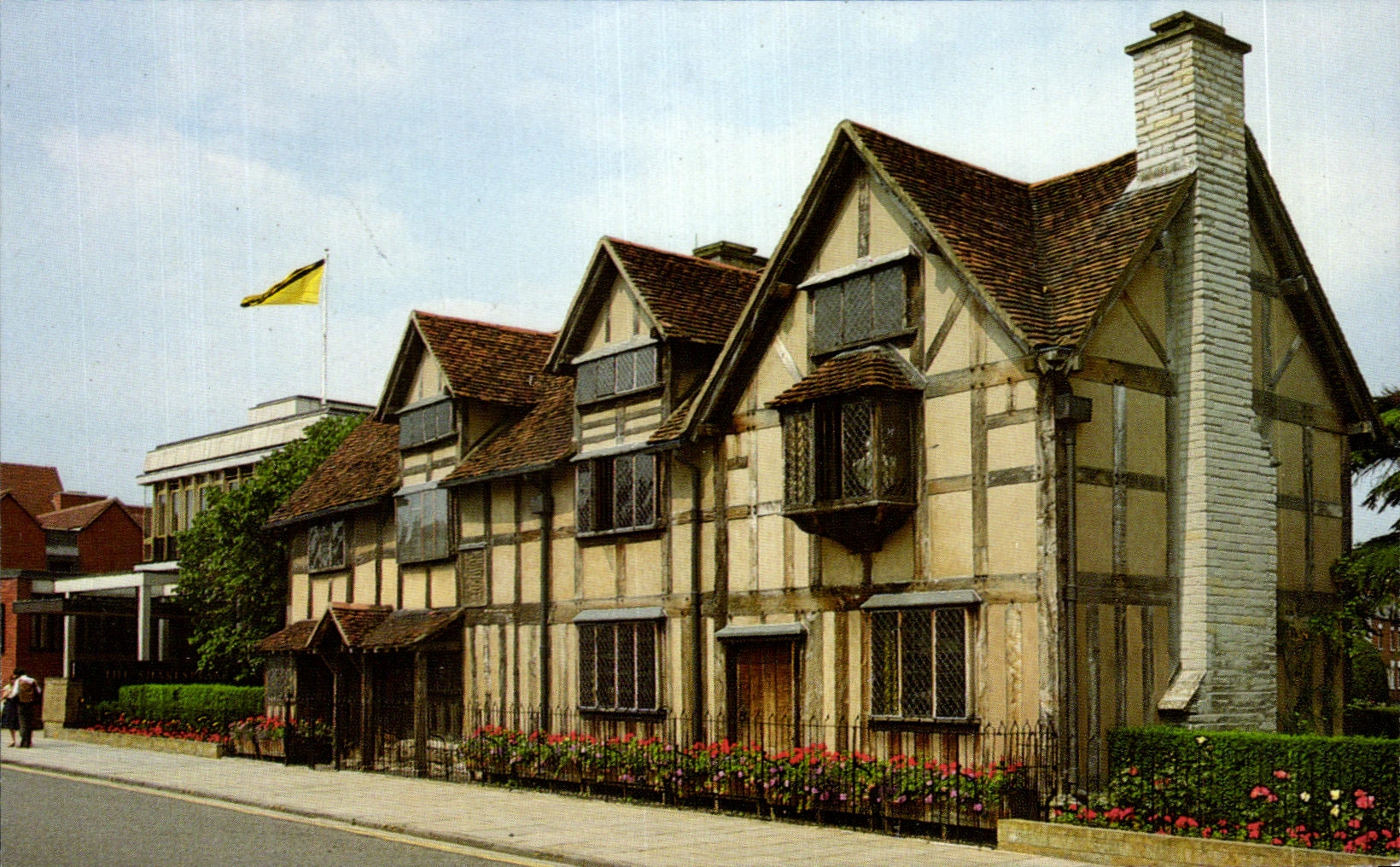 CPM Shakespeare's Birthplace The Half Timbered House Built In The Late 
