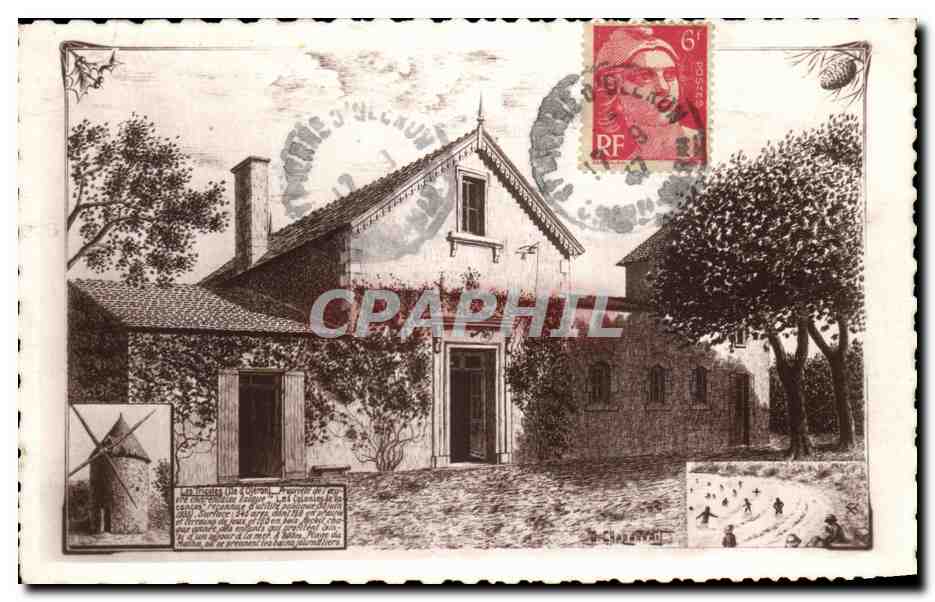 CPA Les Tricoles Ile d'Oleron Moulin