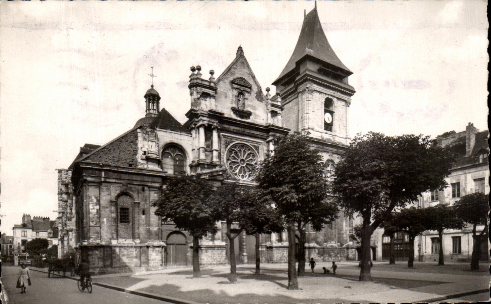 CPSM Dieppe L'Eglise St Remi