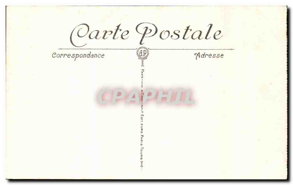 CPA Parc de Versailles La Colonnade de Mansart et I'enlevement de Proserpine par Girardon  — Verso