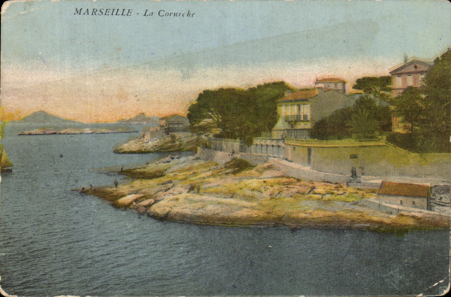 CPA Marseille La Corniche