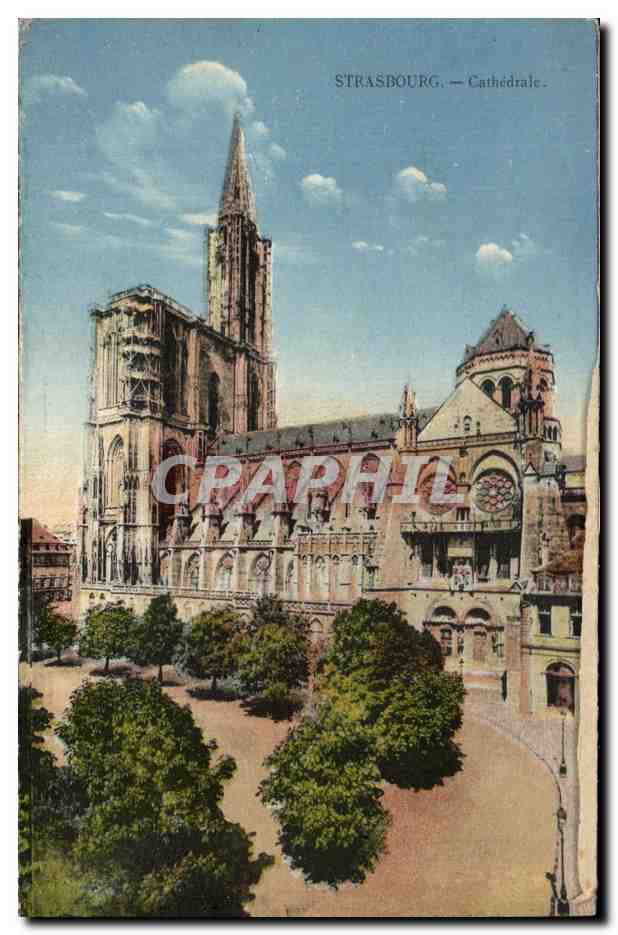 CPA Strasbourg Cathedrale
