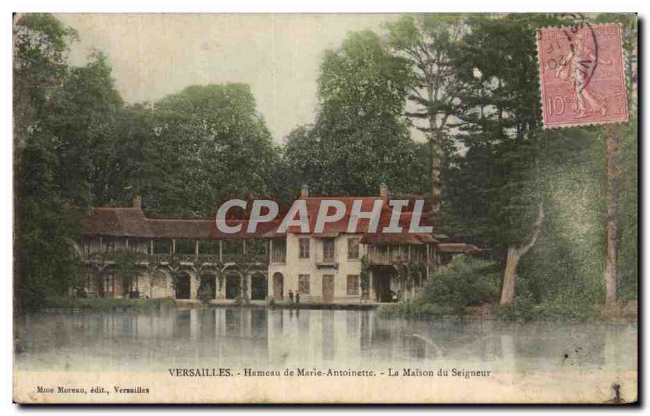 CPA Versailles Hameau de Marie Antoinette La Maison du Seigneur