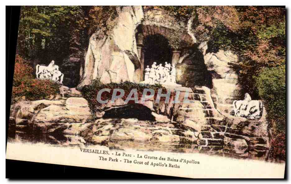 Versailles - Le Parc - La Grotte des Bains d'Apollon — Édition Colbert, Versailles