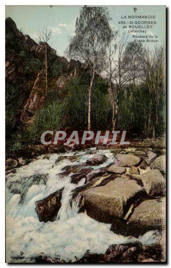 Rochers de la Fosse Arthur — St-Georges-de-Rouelley (Manche) — série 493