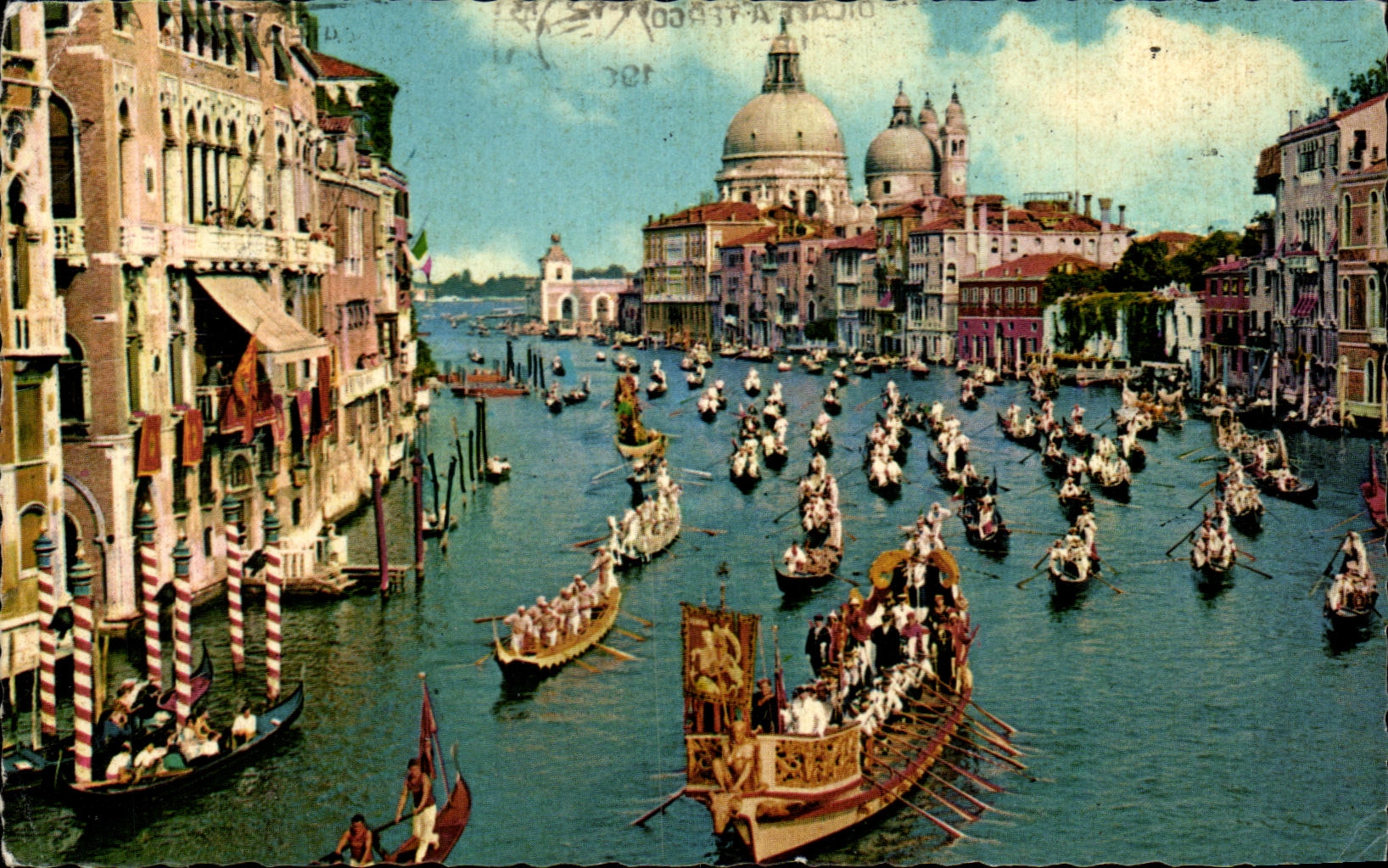 CPA Venezia Canal Grande a Regata Storica