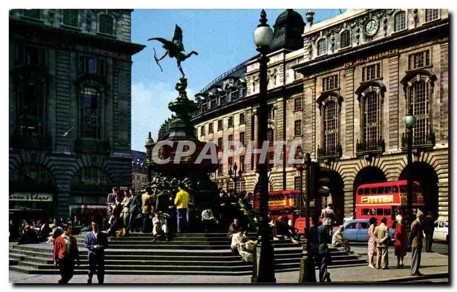 CPSM Piccadilly Circus London 
