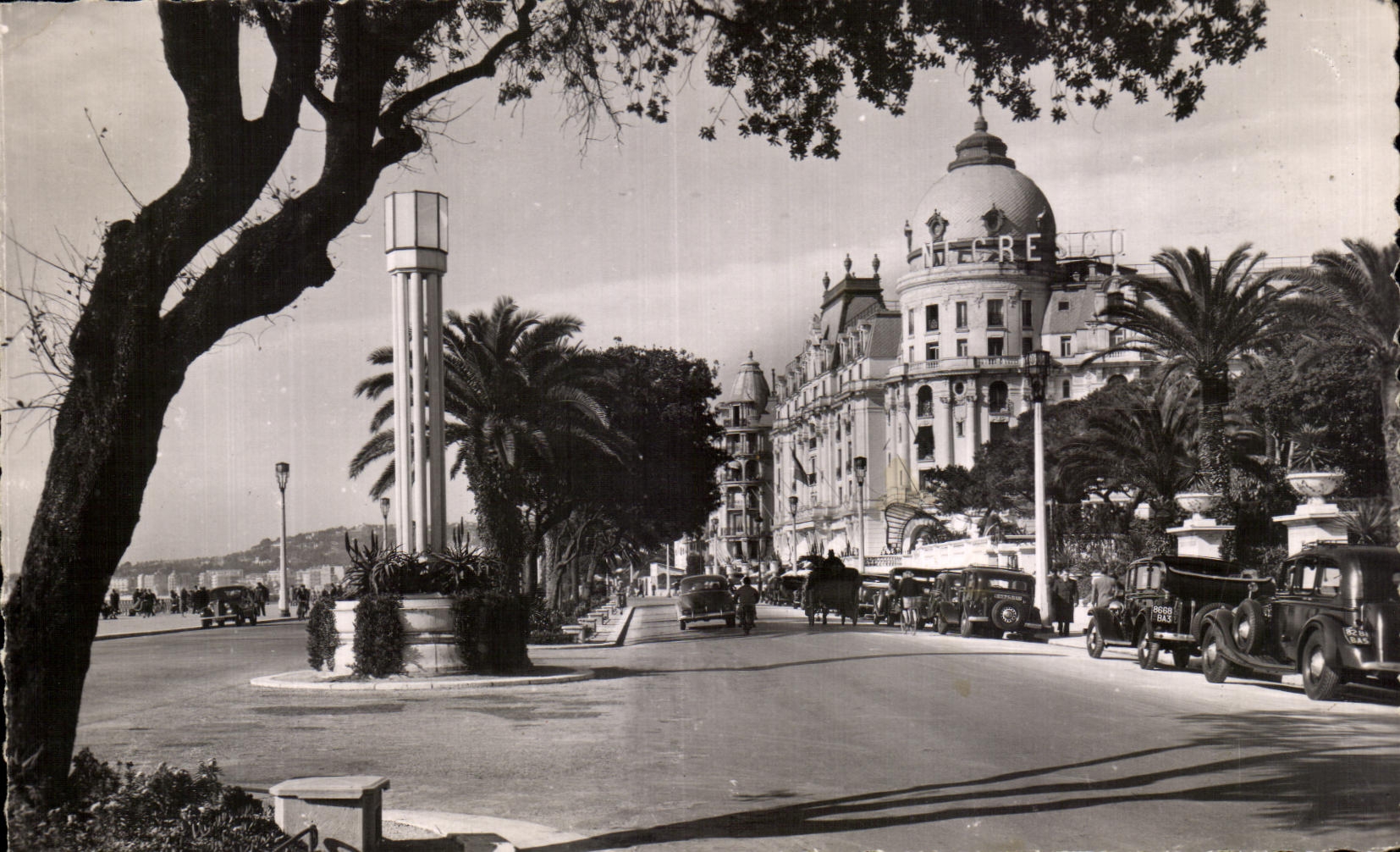CPA La Cote D'Azur Nice Promenade des Anglais L'Hotel Negresco