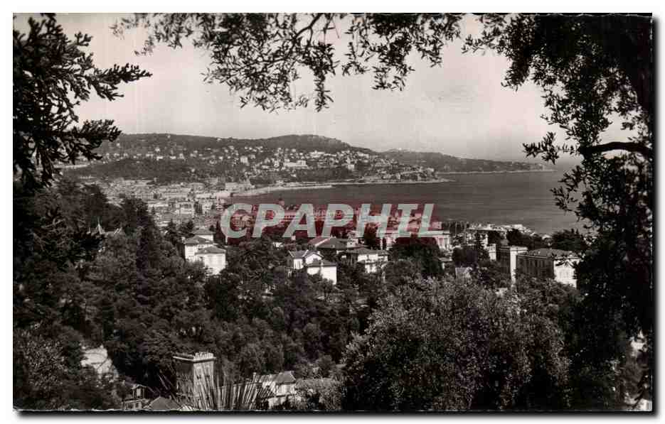 CPA La Cote d'Azur Nice Vue Prise de Bellet