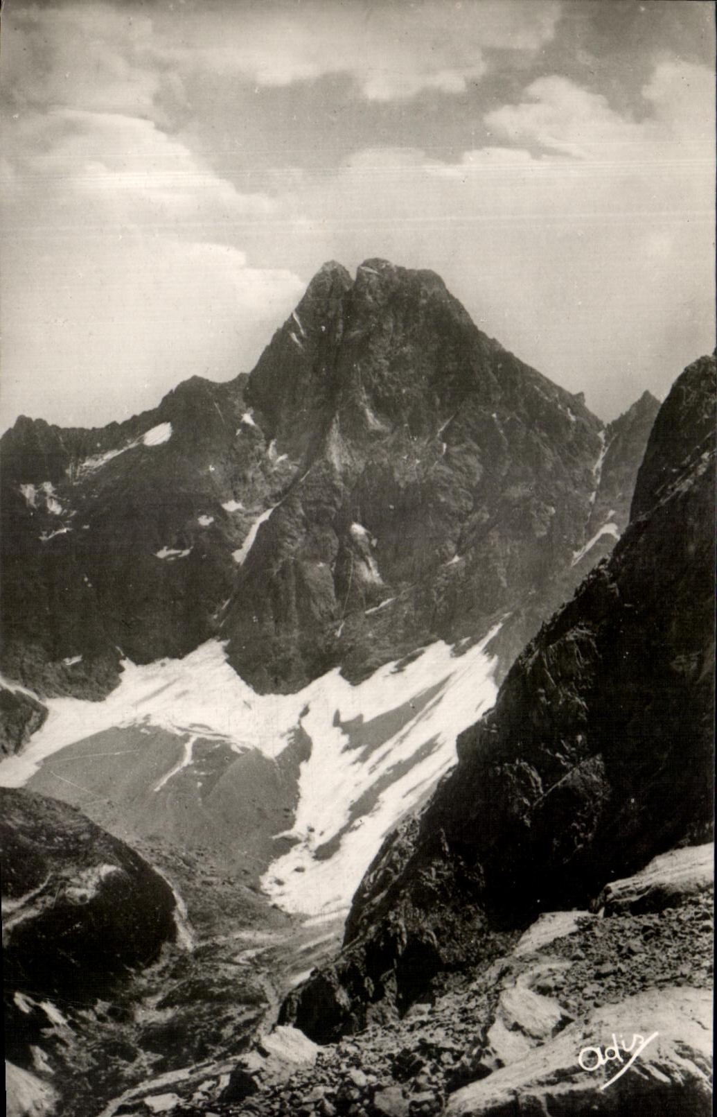 CPA Les Alpes La muraille de l'olan au fond Turbat