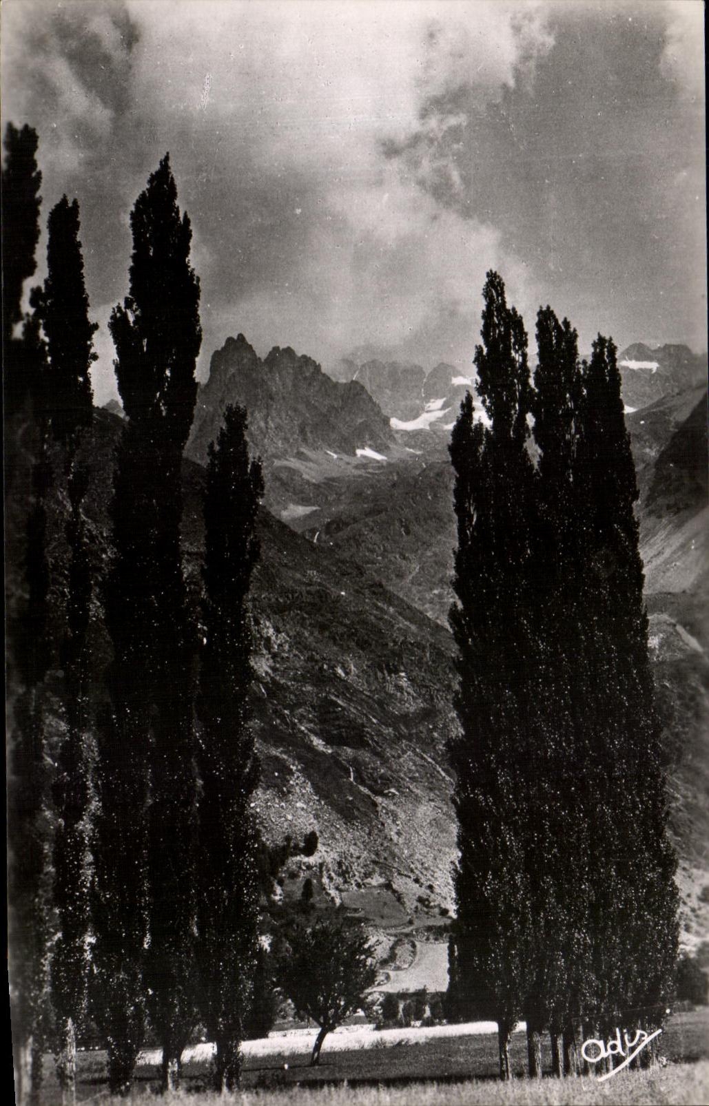 La Chapelle-en-Valgaudemar und Mont Olan — Die Alpen — Verlag Abel, Gap, Nr. 619